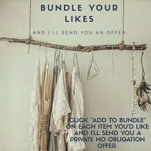 ⭐️Bundle and save!⭐️